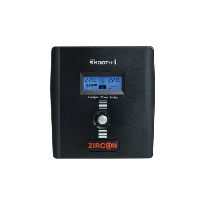 UPS (เครื่องสำรองไฟ) ZIRCON INTERACTIVE SMOOTH-I 1000VA 600W