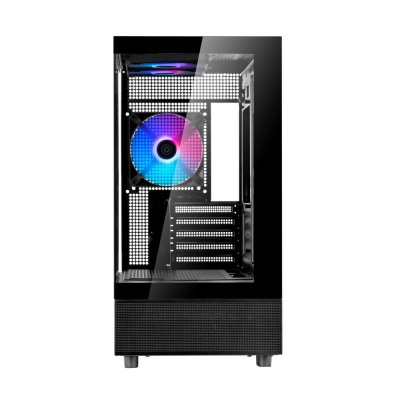 CASE SILVERSTONE LUCID 04 BLACK M-ATX