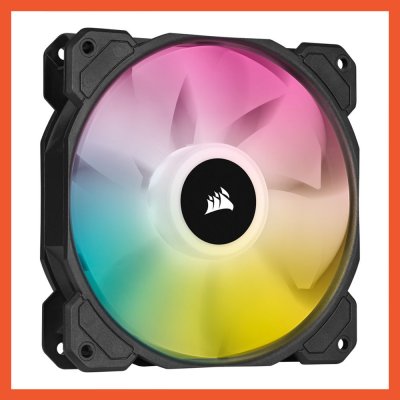 CORSAIR FAN CASE SP120 RGB ELITE BLACK PACK 1 CORSAIR FAN CASE SP120 RGB ELITE BLACK PACK 1