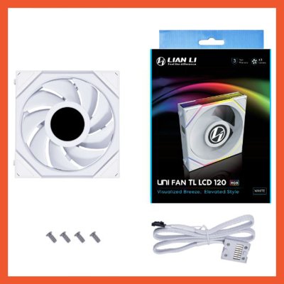 Lian Li UNI FAN CASE TL120 LCD Pack 1 Lian Li UNI FAN CASE TL120 LCD Pack 1