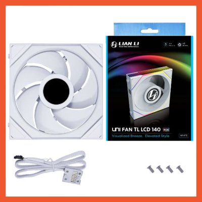 Lian Li UNI FAN CASE TL140 LCD Pack 1