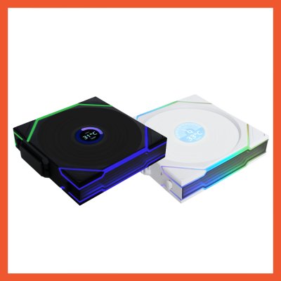 Lian Li FAN CASE UNI FAN REVERSE TL LCD 120 WIRELESS PACK 1 Lian Li FAN CASE UNI FAN REVERSE TL LCD 120 WIRELESS PACK 1