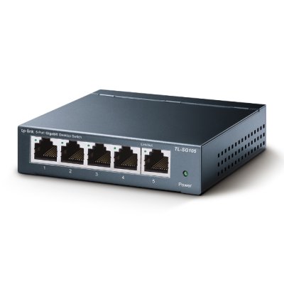 TP-LINK SWITCH HUB TL-SG105 5 PORT GIGABIT TP-LINK SWITCH HUB TL-SG105 5 PORT GIGABIT