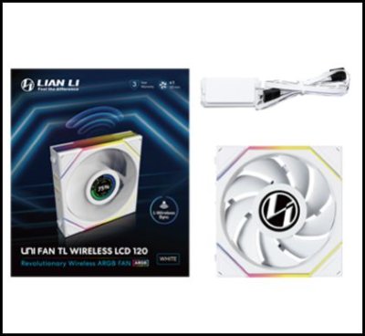 Lian Li FAN CASE UNI FAN TL LCD 120 WIRELESS PACK 1