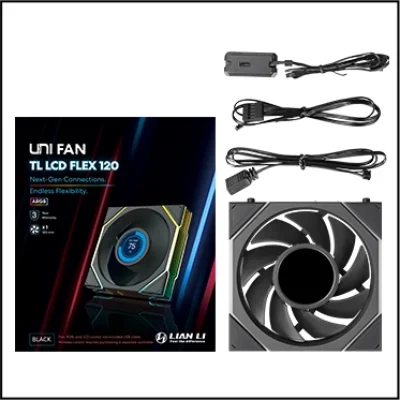 Lian Li UNI FAN TL 120 LCD FLEX PACK 1