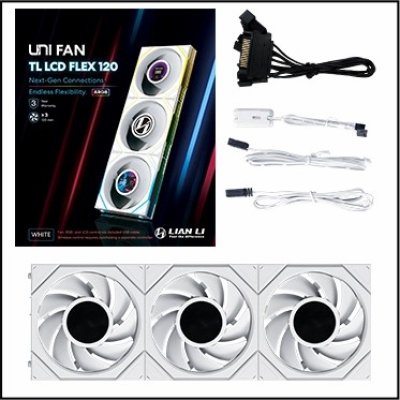 Lian Li UNI FAN TL 120 LCD FLEX PACK 3