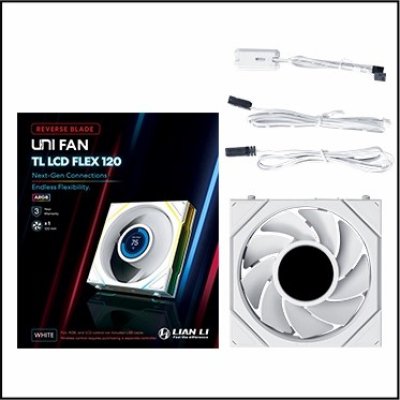 Lian Li UNI FAN REVERSE TL 120 LCD FLEX PACK 1