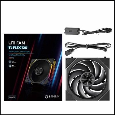 Lian Li UNI FAN TL 120 FLEX PACK 1 BLACK, WHITE