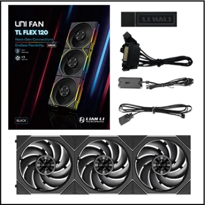 Lian Li UNI FAN TL 120 FLEX PACK 3