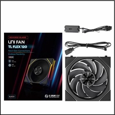 Lian Li UNI FAN REVERSE TL 120 FLEX PACK 1