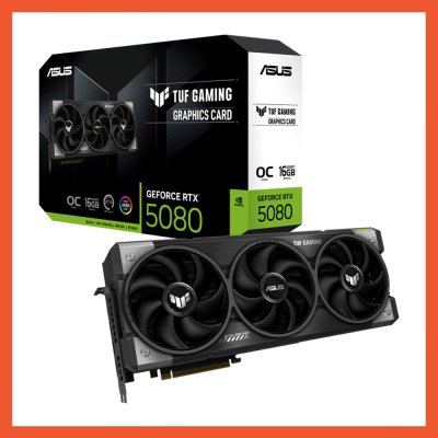 การ์ดจอ ASUS TUF RTX 5080 OC GAMING - 16GB GDDR7