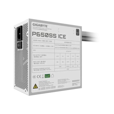 POWER SUPPLY GIGABYTE GP-P650SS ICE 650W 80+ SILVER