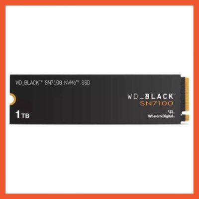 SSD (เอสเอสดี) WD BLACK SN7100 1TB NVMe M.2 PCIe 4.0 (WDS100T4X0E)