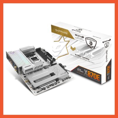 MAINBOARD SAPPHIRE NITRO+ X870EA PHANTOMLINK POLAR EDITION DDR5 AM5