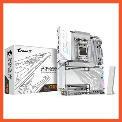 MAINBOARD GIGABYTE X870E AORUS ELITE X3D ICE DDR5 AM5