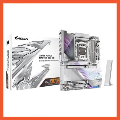 MAINBOARD GIGABYTE X870E AORUS MASTER X3D ICE DDR5 AM5