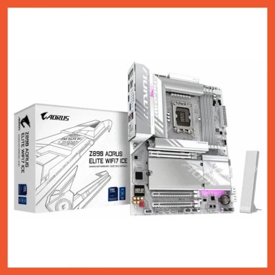 MAINBOARD GIGABYTE Z890 AORUS ELITE ICE WIFI7 DDR5 LGA 1851