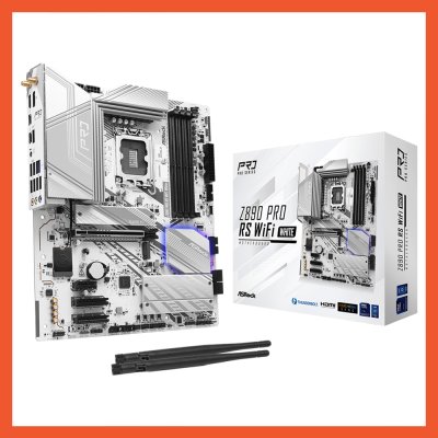 MAINBOARD ASROCK Z890 PRO RS WIFI WHITE DDR5 LGA 1851