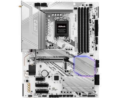 MAINBOARD ASROCK Z890 PRO RS WIFI WHITE DDR5 LGA 1851