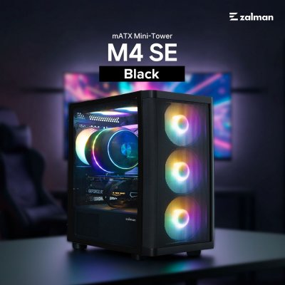 CASE ZALMAN M4 SE BLACK