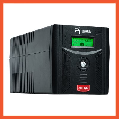 UPS (เครื่องสำรองไฟ) ZIRCON Pi (Pure Sine Wave) 1200VA 840W UPS (เครื่องสำรองไฟ) ZIRCON Pi (Pure Sine Wave) 1200VA 840W