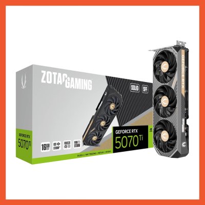 การ์ดจอ ZOTAC NVIDIA RTX 5070TI SOLID SFF 16GB GDDR7