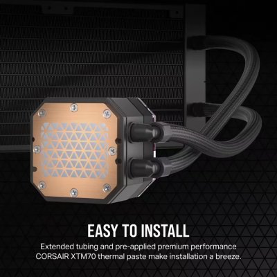 CPU LIQUID COOLING CORSAIR H150I ELITE CAPELLIX XT BLACK