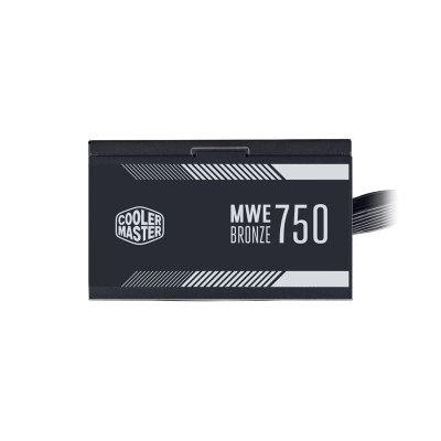 POWER SUPPLY COOLER MASTER MWE V2 - 750W 80+ BRONZE (MPE-7501-ACABW-B) POWER SUPPLY COOLER MASTER MWE V2 - 750W 80+ BRONZE (MPE-7501-ACABW-B)