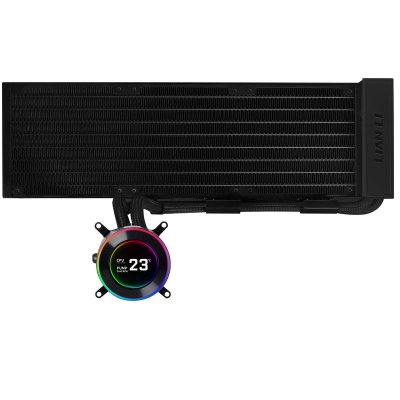 CPU COOLING LIAN LI HYDROSHIFT II LCD-C 360N NO FAN BLACK (GHS2LCD36B)