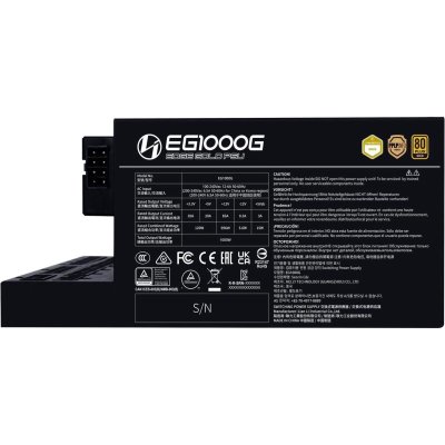 POWER SUPPLY LIAN LI EDGE EG1000G 1000W 80+ GOLD