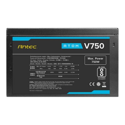 POWER SUPPLY ANTEC ATOM V750 US - 750W