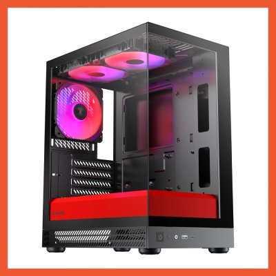 CASE OKINOS AQUA UNO SCARLET MINI TOWER
