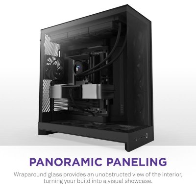 CASE NZXT H9 FLOW BLACK