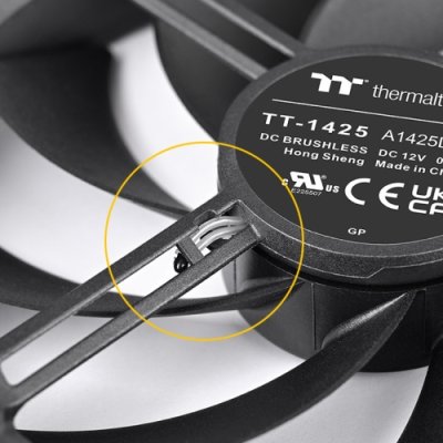 FAN CASE THERMALTAKE TS140 EX RGB PACK 3 BLACK (CL-F208-PL14SW-A)