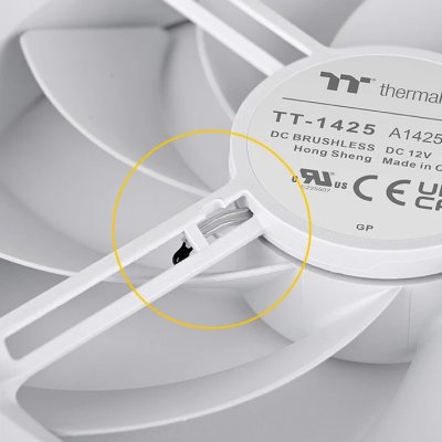 FAN CASE THERMALTAKE TS140 EX RGB PACK 3 WHITE (CL-F209-PL14SW-A)