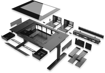 Lian Li DK07 DESK CASE DK07-001