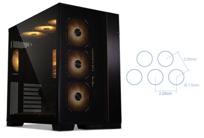 LIAN LI (ชุดแผงตาข่าย) FRONT MESH KIT FOR O11 DYNAMIC EVO O11DE