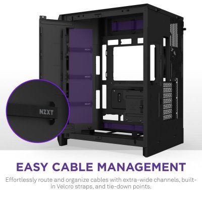 CASE NZXT H9 FLOW BLACK