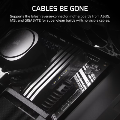 CASE CORSAIR 4000D FRAME XENEON EDGE & TEMPERED GLASS PANEL BLACK FINISH RS120 ARGB (CC-9011326-WW)