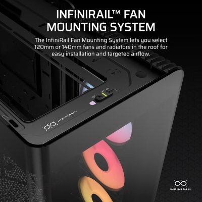 CASE CORSAIR FRAME 4500X RS-R RGB BLACK (CC-9011314-WW)
