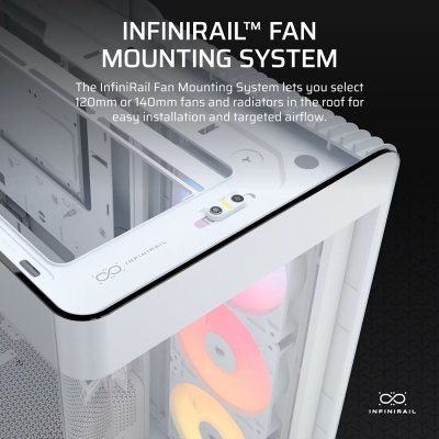 CASE CORSAIR FRAME 4500X RS-R RGB WHITE (CC-9011315-WW)