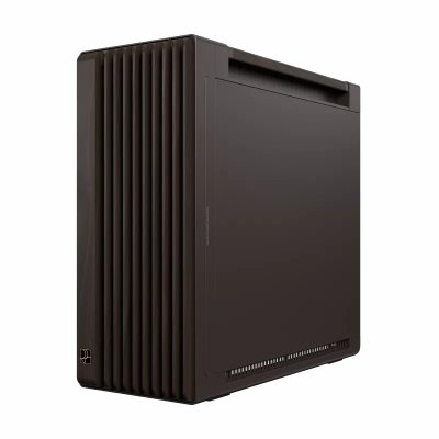 CASE ASUS PROART PA602 WALNUT WOOD TG RETRO BROWN