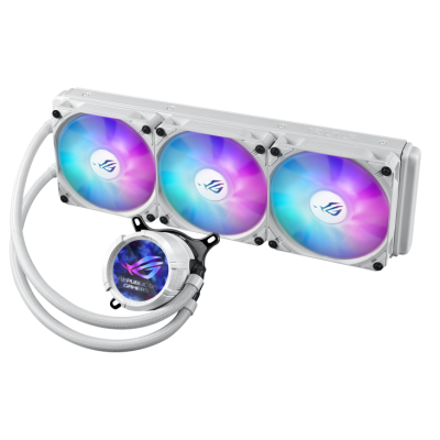CPU LIQUID COOLING ASUS ROG STRIX LC III 360 ARGB LCD WHITE
