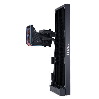 CPU LIQUID COOLING HYDROSHIFT II OLED CURVED 360FANLESS - BLACK (GHS2OLDC36NB)