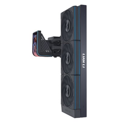 CPU LIQUID COOLING HYDROSHIFT II OLED CURVED 360P28 (120 X 3) - BLACK (GHS2OLDC36PB)