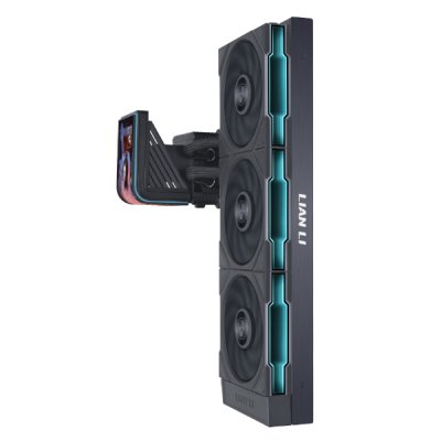 CPU LIQUID COOLING HYDROSHIFT II OLED CURVED 360TL (120 X 3) - BLACK (GHS2OLDC36TB)