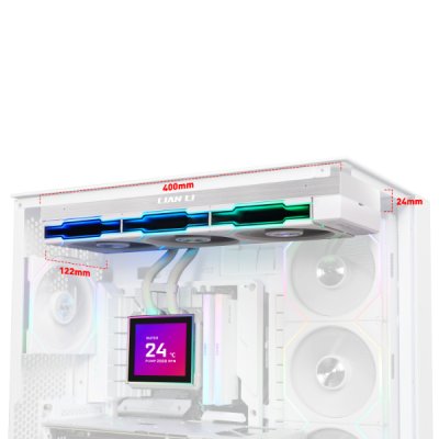 CPU LIQUID COOLING HYDROSHIFT II LCD-S 360 TL (GHS2LCDS36TW)
