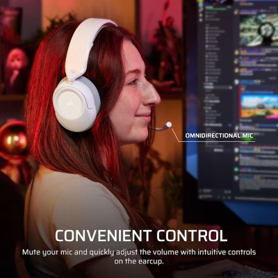 HEADSET CORSAIR GAMING HS35 V3 WHITE WIRED (CA-9011400-WW)