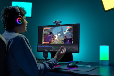 WEBCAM (กล้องเว็บแคม) RAZER KIYO V2 X BLACK
