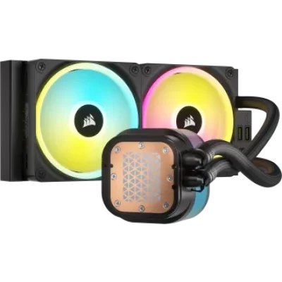 CPU COOLING CORSAIR ICUE LINK H100i LCD BLACK CPU COOLING CORSAIR ICUE LINK H100i LCD BLACK